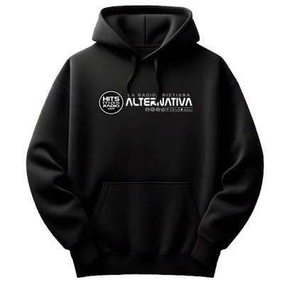 Hoodie negro 400x400px
